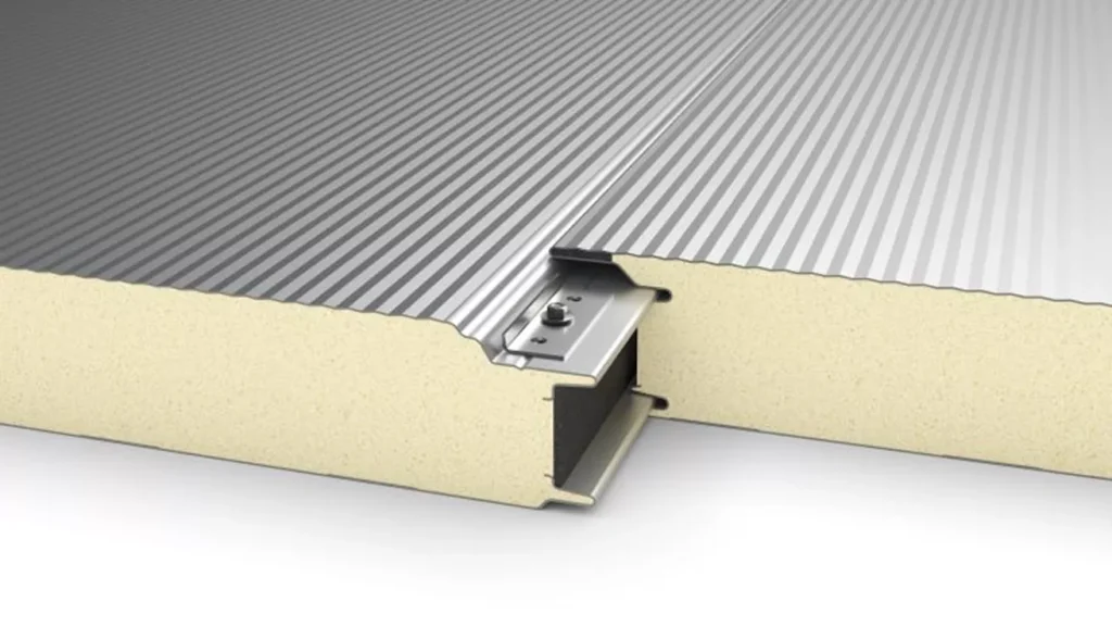 Insulated panel cross section