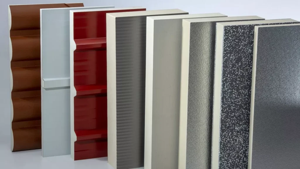 Different rigid foam pannels