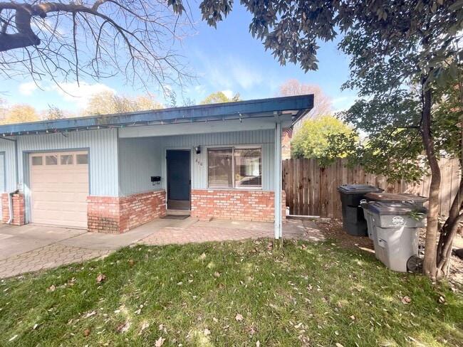 Near-campus rental property exterior in Davis