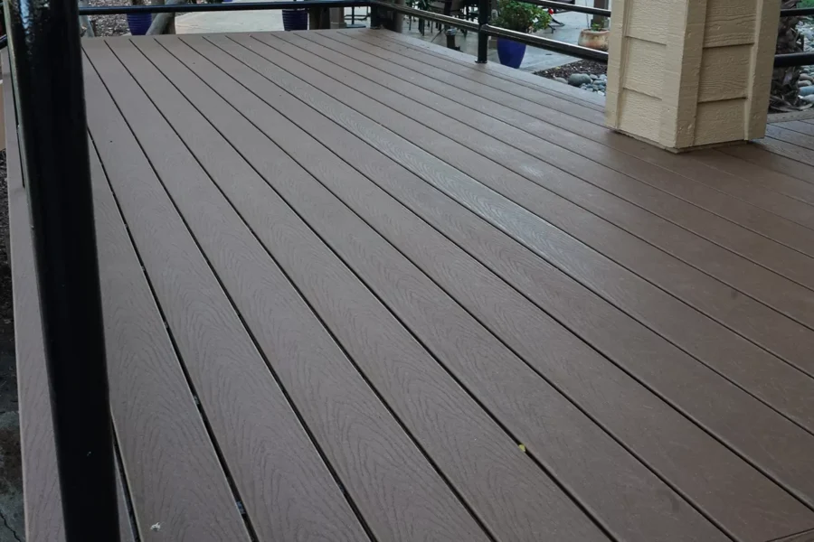FIRE DAMAGE TREX DECK REPLACEMENT IN FAIR OAKS, CA