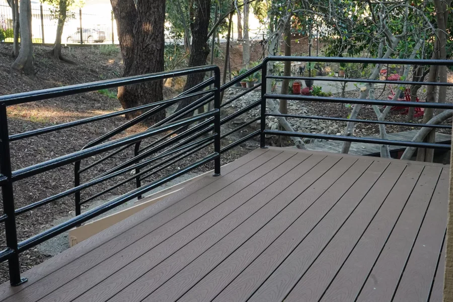 FIRE DAMAGE TREX DECK REPLACEMENT IN FAIR OAKS, CA