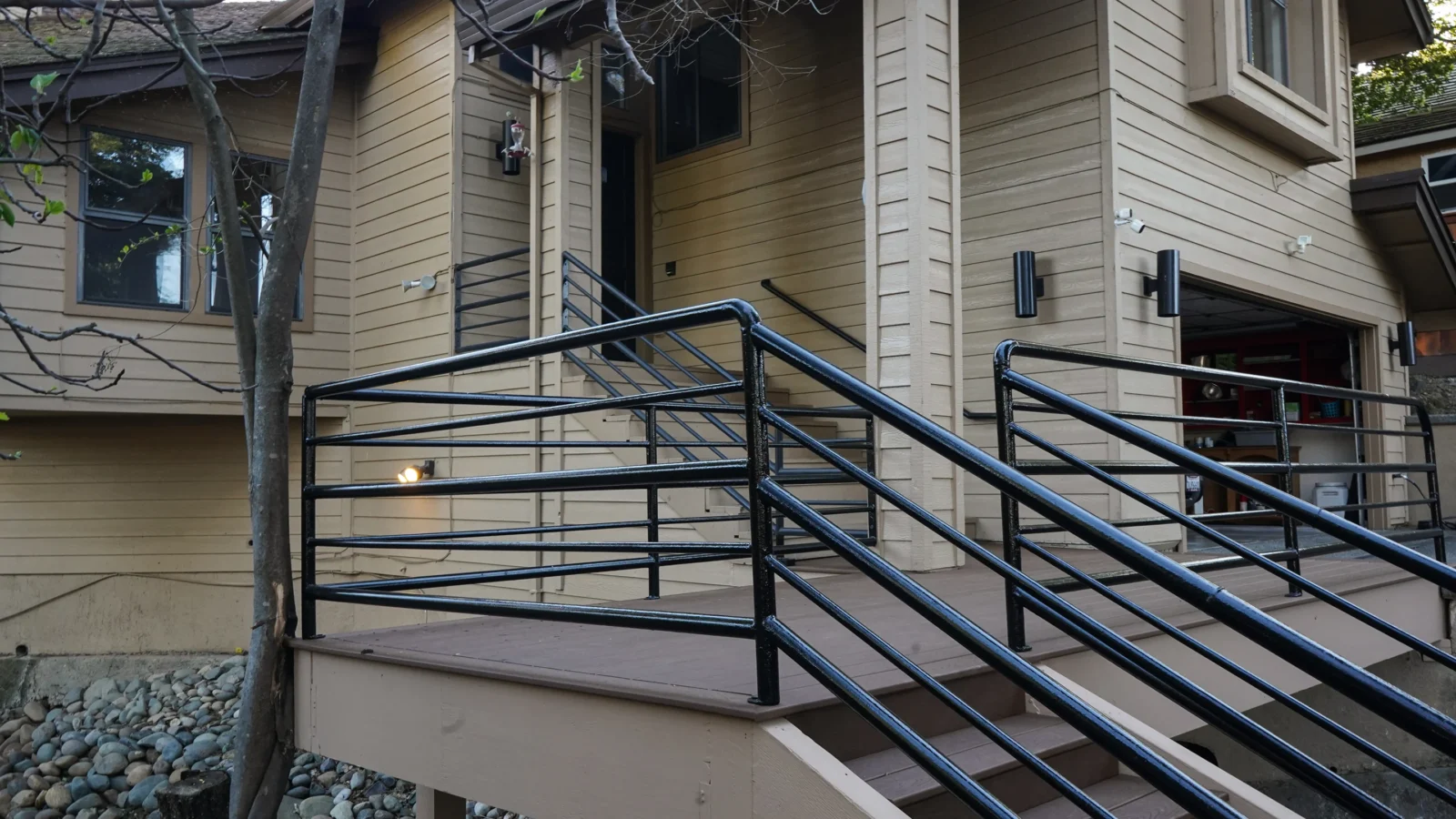 FIRE DAMAGE TREX DECK REPLACEMENT IN FAIR OAKS, CA