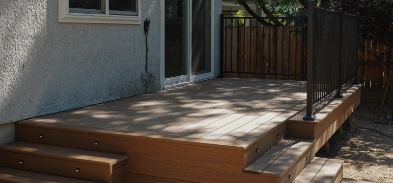Cedar Deck Installation