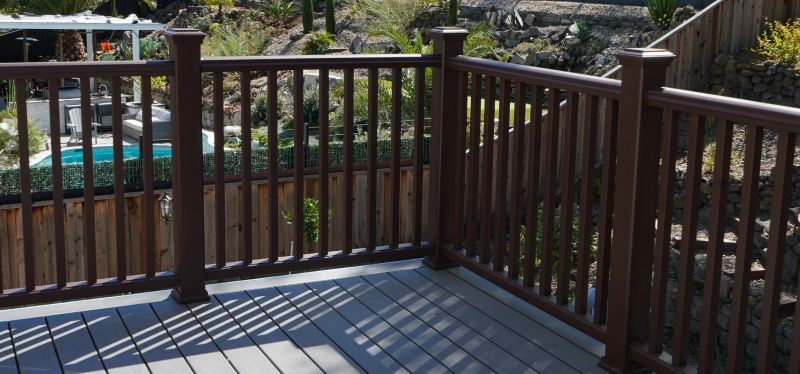 Fire Damage Trex Deck Replacement