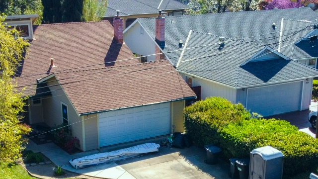 Residential home in a Rancho Cordova neighborhood with modern siding