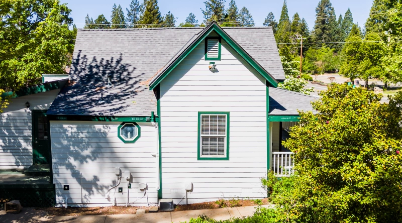 Suburban single-family home with a well-maintained exterior and landscaped yard