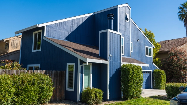 Home exterior with durable siding designed for weather exposure