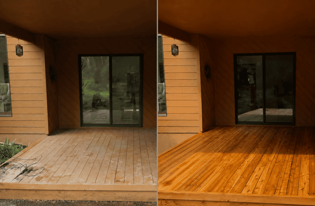 Deck replacement on a Rocklin home