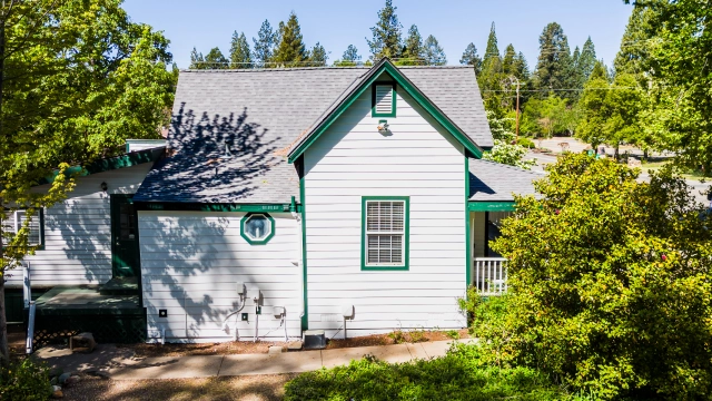 Folsom Lake-adjacent home with weather-resistant siding