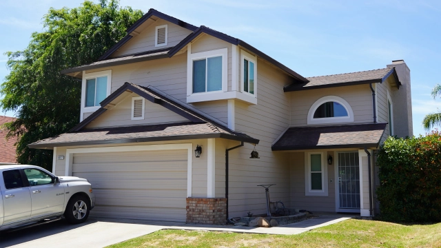 Historic Folsom home with original siding and trim