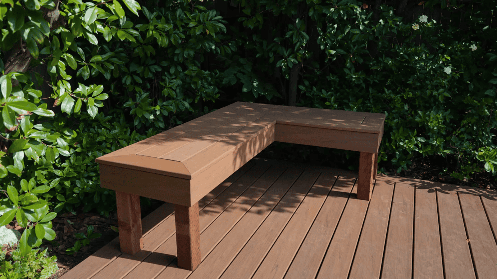 SMALL TREX GARDEN DECK REPLACEMENT IN ROSEVILLE, CA