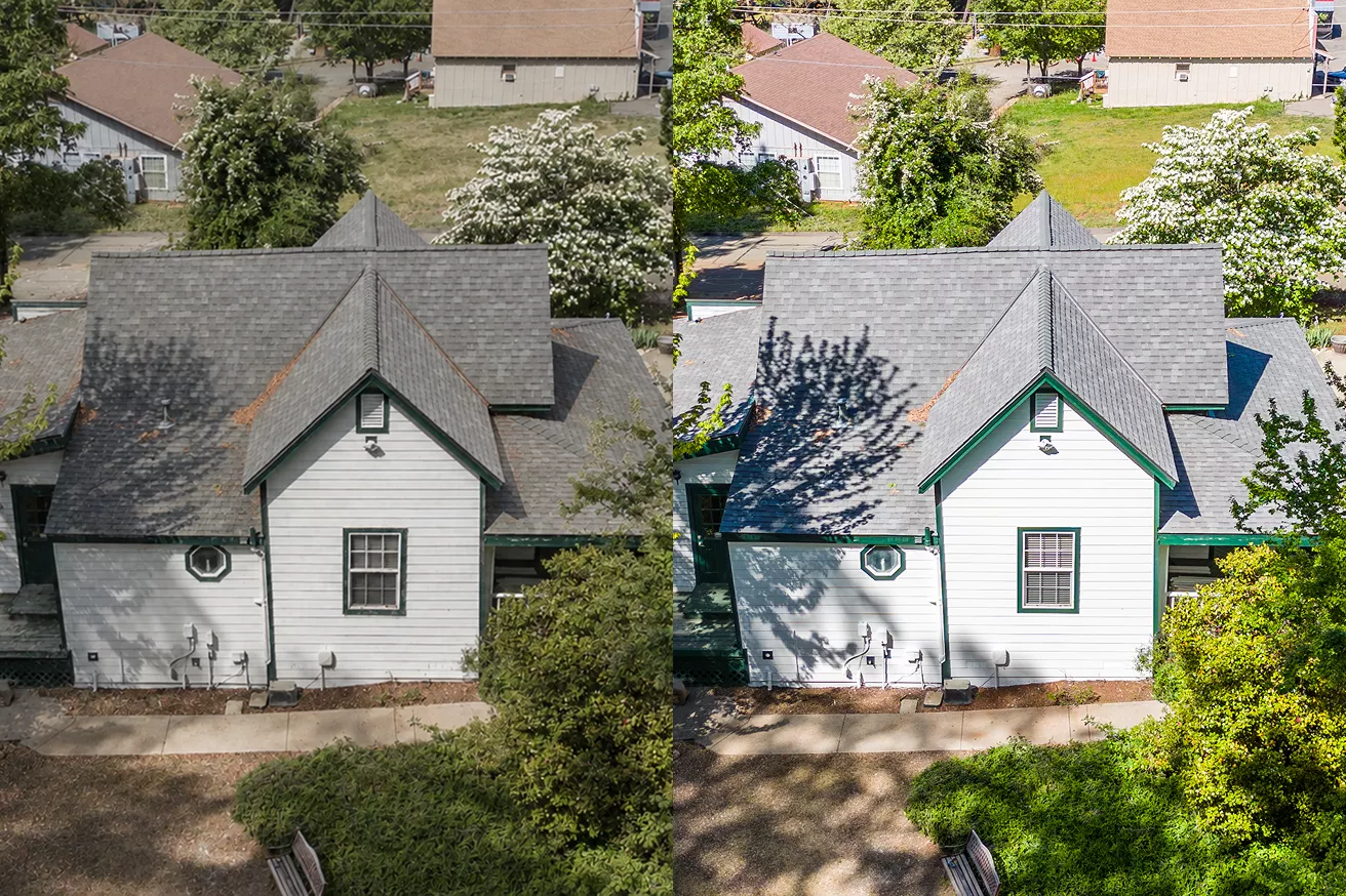 Foresthill residence after James Hardie siding installation.