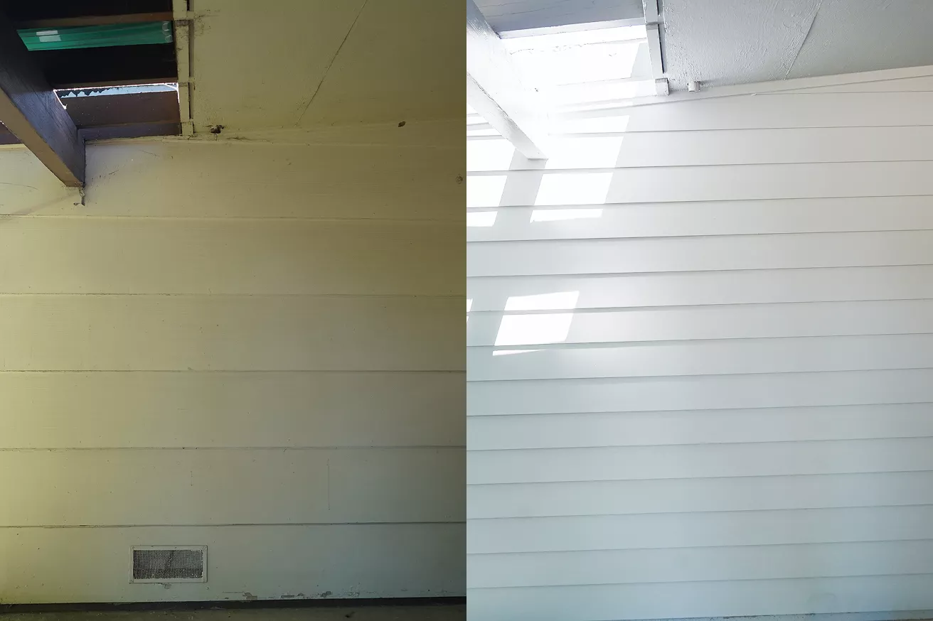 Sacramento residence after James Hardie siding installation.