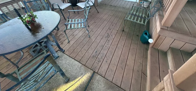 Structural dry rot repair and deck framing replacement in Woodland, CA