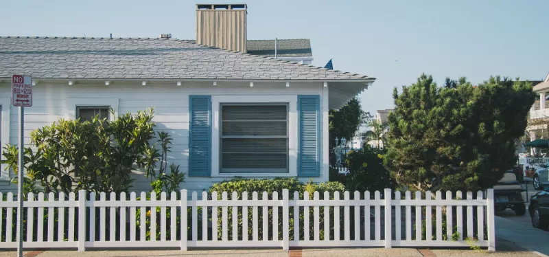 Rental property in North Highlands with low-maintenance siding.