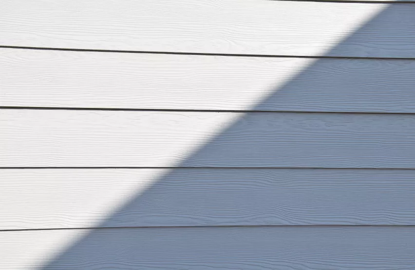 New fiber cement siding installed on a two-story Elk Grove home