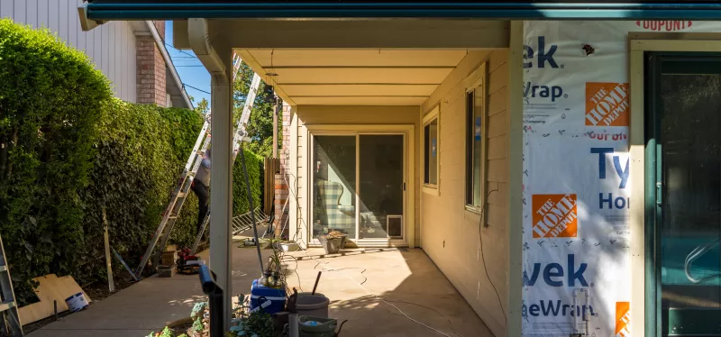 Siding Repair and Replacement in Elk Grove, CA Exterior siding repair and replacement on an Elk Grove home